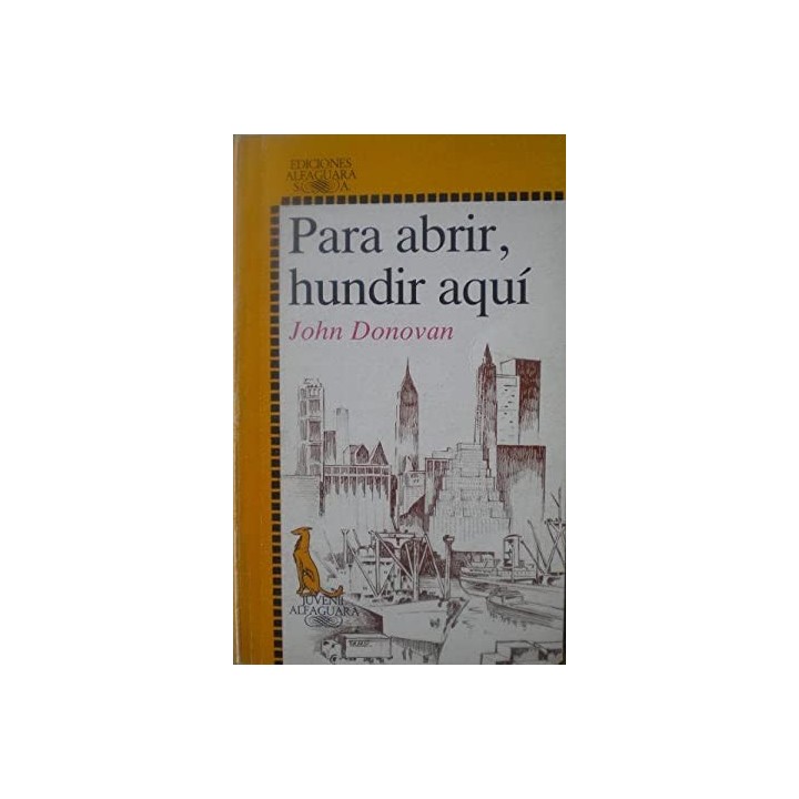 Para abrir, hundir aquí